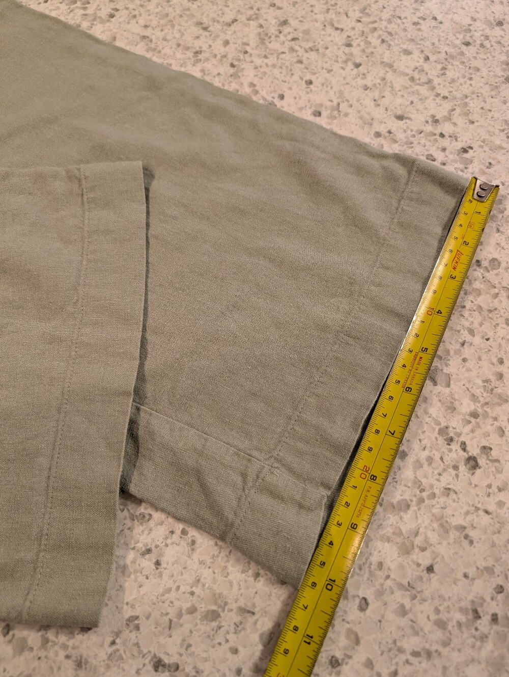 Women's Wide-Leg Pull-On Pants in Sage Green - Picture 14 of 16